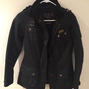 Black Barbour hawkstone Jacket size US 4